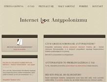 Tablet Screenshot of malysabotaz.pl